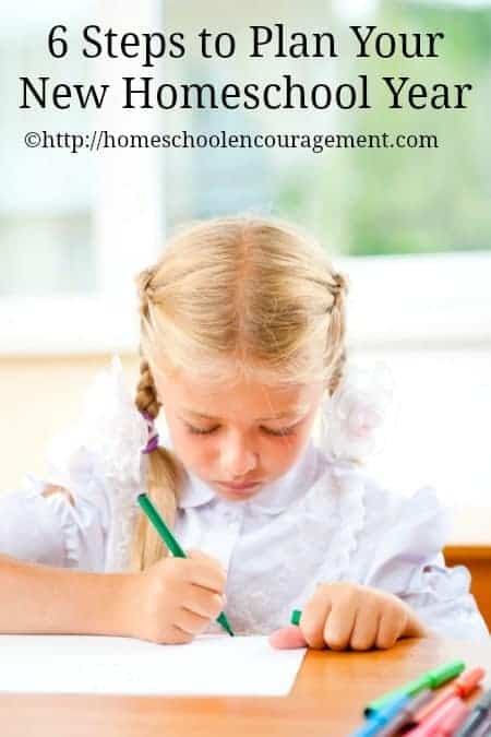 Plan New Homeschool Year