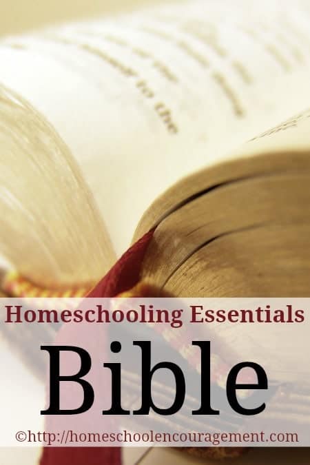 Is the Bible essential to your homeschool? This is the one area of education I just do not want to mess up.  I want to etch His word onto the hearts and minds of my children! Take a look at some tips to make it essential in your homeschool classroom.