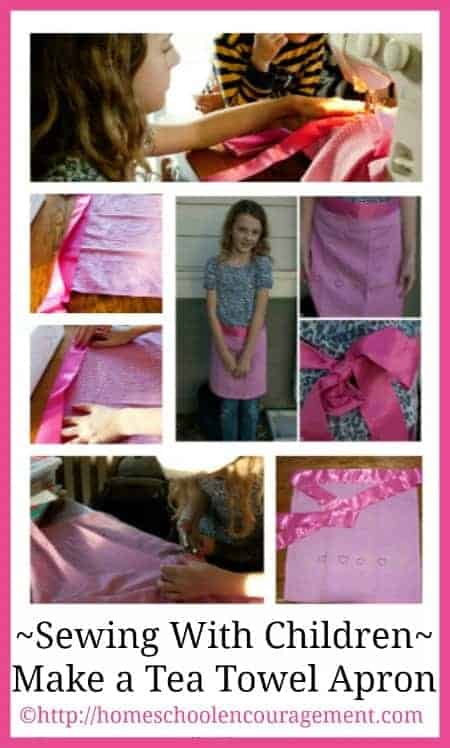 Looking for a fun and easy sewing project to do with your kids? Try these step-by-step instructions for making an apron from a tea towel.