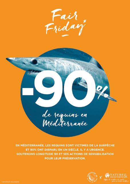 Nature & Découvertes soutient l’appel : Pas de requin dans mon assiette !