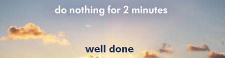 DO NOTHING FOR 2 MINUTES - NÃO FAZER NADA POR 2 MINUTOS - WWW.DONOTHINGFOR2MINUTES.COM