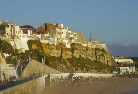 Ericeira up on the cliffs. Visiting the beaches below the cliffs is one of the unforgettable activities in Ericeira