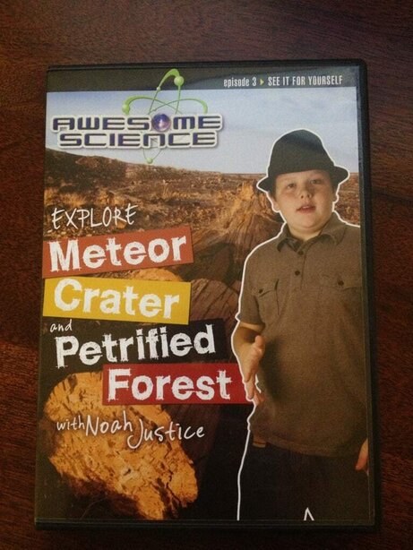 Awesome Science DVD Explore Meteor Crater and Petrified Forest