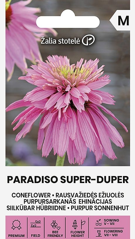 Punane päevakübar "Paradiso Super-Duper"