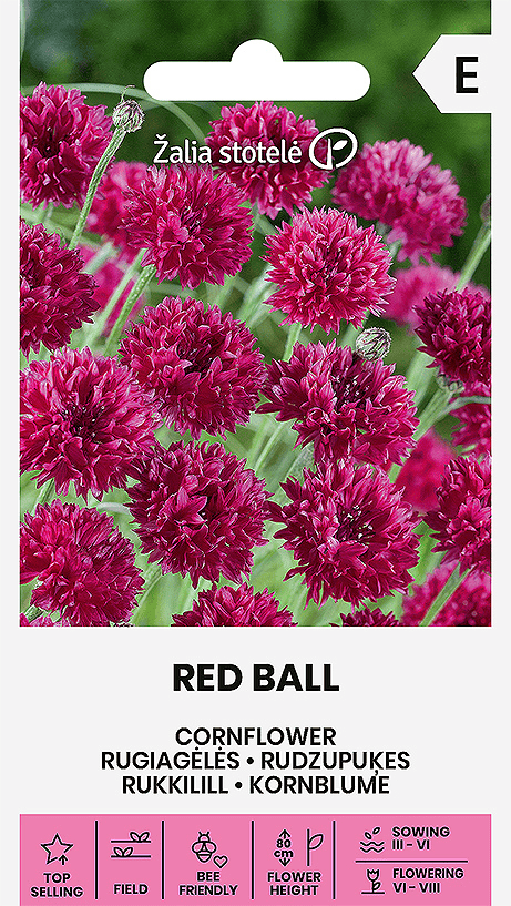 Rukkilill "Red Ball"