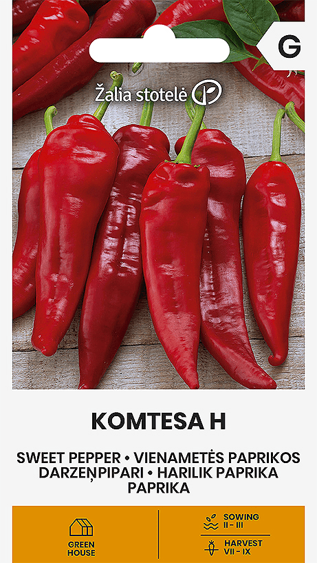 Paprika "Komtesa" F1