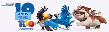 PROMOÇÃO PEUGEOT 10 ANOS FABRICANDO NO BRASIL - WWW.PEUGEOT.COM.BR/10ANOS