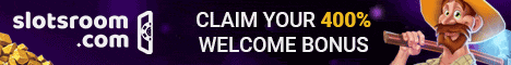 Slotsroom Casino 400% Bonus and 200 Free Spins 