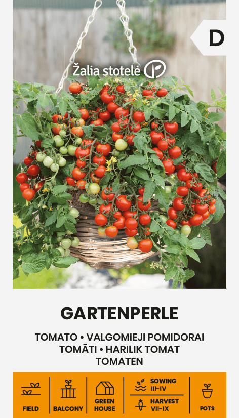 Tomat "Garden Pearle" / "Aiapärl" / "Gartenperle"
