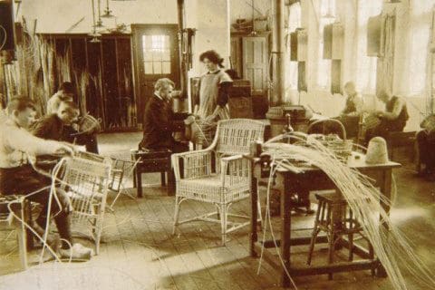 Nationaal Vlechtmuseum Noordwolde Vlechtlokaal