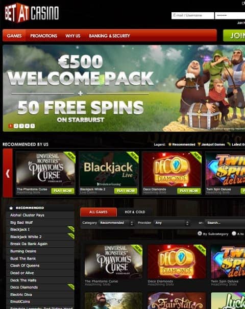 Bet At Casino Review