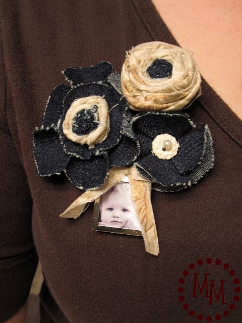 Mother's Day Brooch Instructions from The Scrap Shoppe