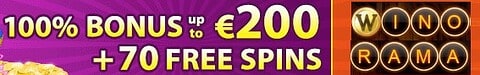 $7 no deposit bonus or 70 free spins gratis