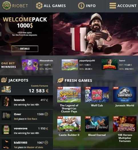 Riobet Casino Review