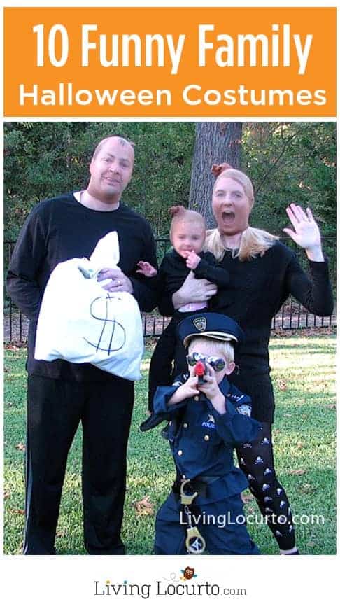 10 Fun Family Themed Halloween Costumes! LivingLocurto.com