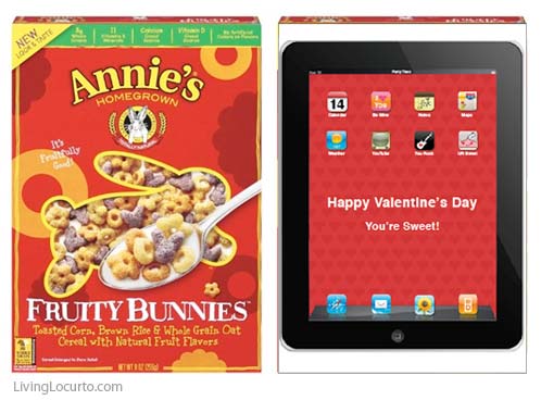 iPad Valentine - Valentines Day Card Holder for Kids. Free Printable by LivingLocurto.com