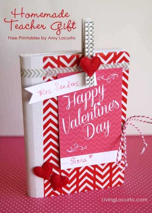 Teacher Valentine’s Day Gift Idea {Free Printables}