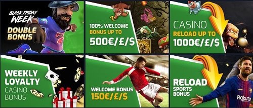 Evobet bonus and free spins