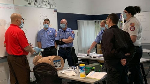 EMS class in Pinellas County