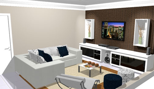 DECORAÇÃO COM MÓVEIS PLANEJADOS