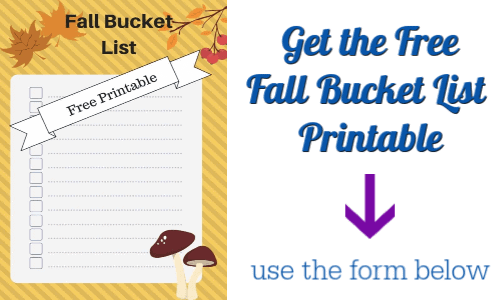 fall bucket list