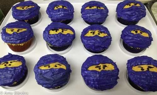 Cake Decorating Lego Ninjago Cupcake