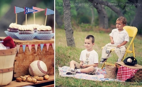 Vintage Baseball Party Printables