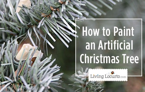 how to paint a christmas tree tutorial