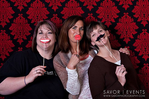 Free Printable Lips & Mustache Photo Props by Amy Locurto LivingLocurto.com 