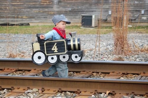 Train DIY Halloween Costume