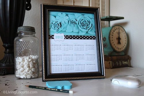 Free Printable 2012 Calendars