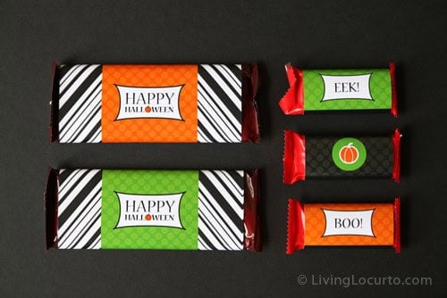 Free Printable Halloween Candy Bar Label