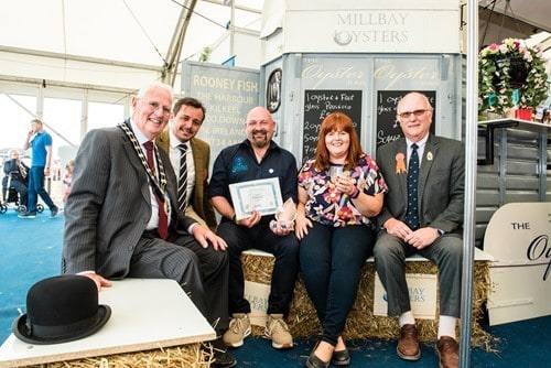 Rooney Fish won the title of Best Trade Stand displaying local food