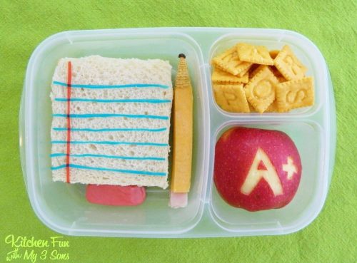 Cute Back to School Lunch Box Idea! 