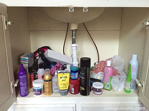 Bathroom Organization Ideas (Before and After Photos) - Living Locurto