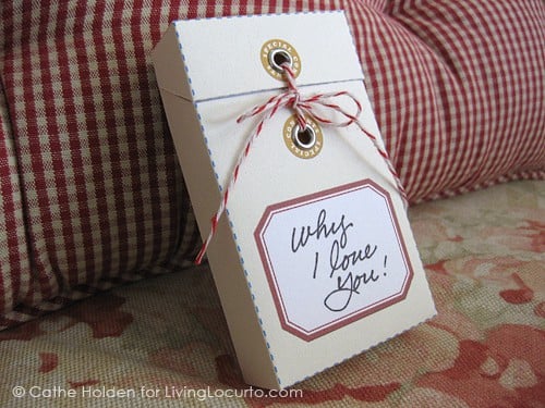 Message Box Craft Tutorial - Mothers Day Gift - Free Printable