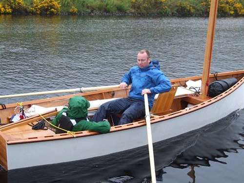 RAID event with Goat Island Skiff in Scotland.