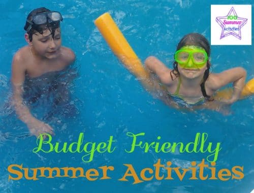 Budget friendly summer activities