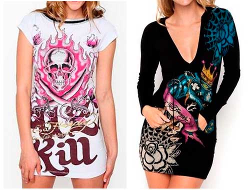 VESTIDOS DA ED HARDY - PREÇO, ONDE COMPRAR