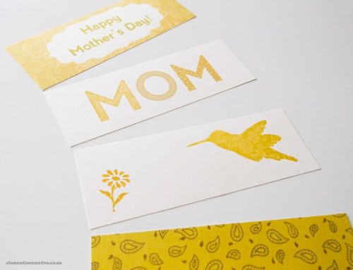 Free Printable Mother's Day Bookmarks by Clementine Creative