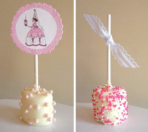 How to Decorate Marshmallow Pops