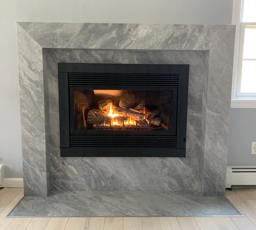 Custom fireplace mantals