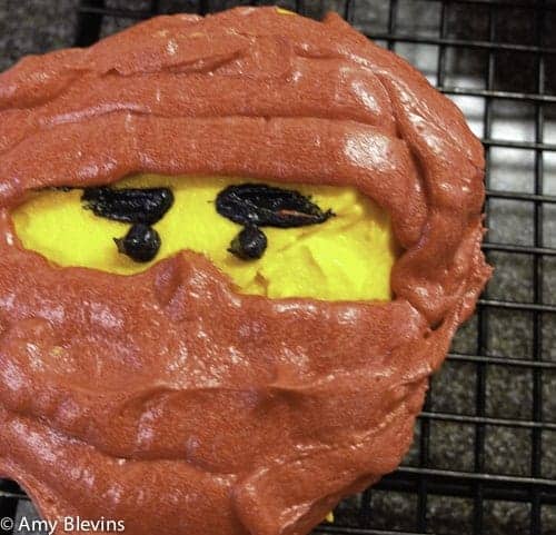 Cake Decorating Lego Ninjago Cupcake