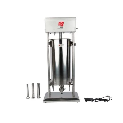 Električna polnilka za klobase - 30L, inox