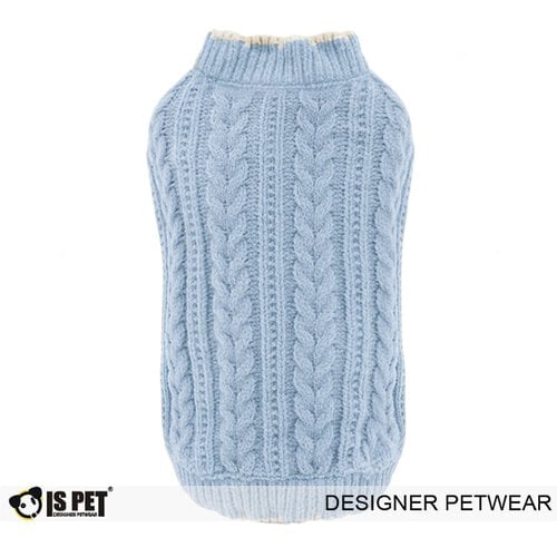 Jersey Chenille Azul de Ispet