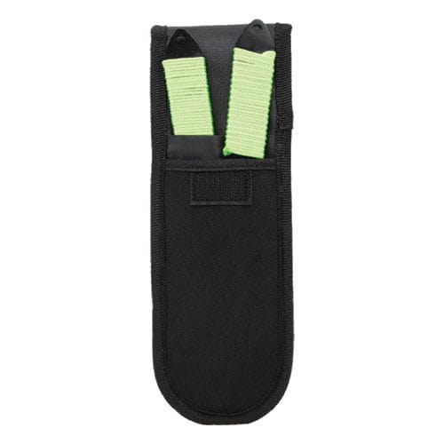 Throwing Knife 2 Piece Green BioHazard - Image 3
