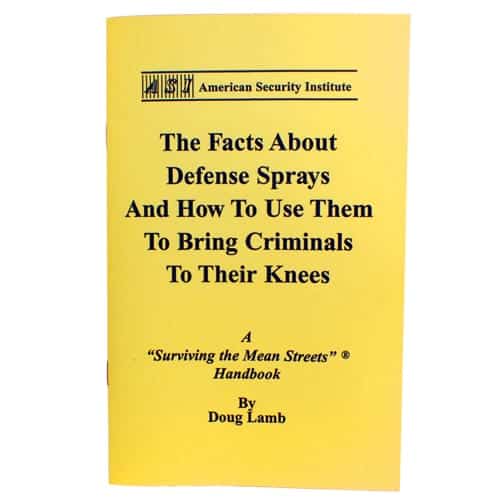 Tactical Defense Spray Book