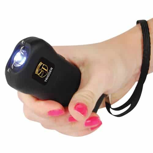 Trigger Stun Gun Flashlight with Disable Pin - Image 4