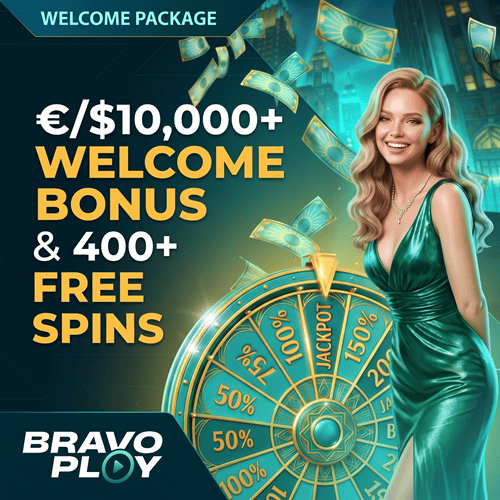 Sign Up at Bravo Play and get 20 free spins! 