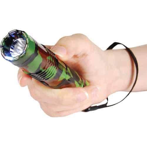 Camouflage BashLite 15,000,000 volt Stun Gun Flashlight